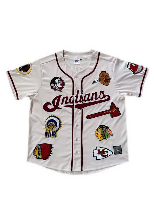Not your Mascot Team Jersey (cream/burgundy)