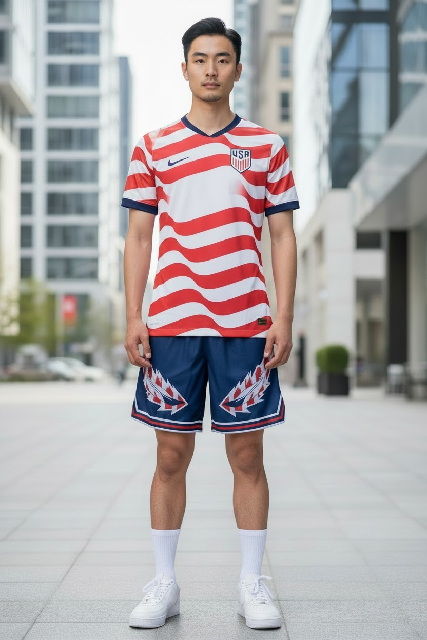 Flame Feather Shorts (Team USA)
